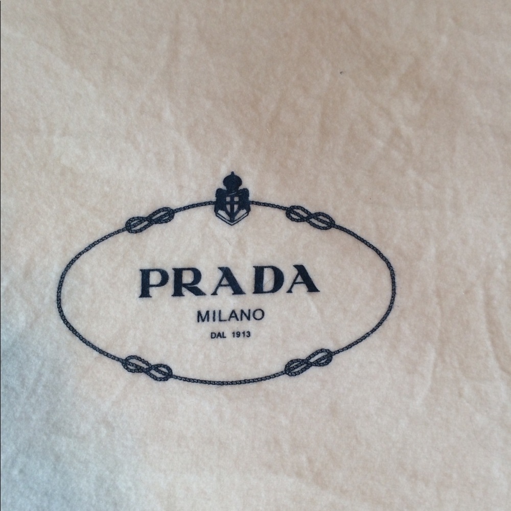 Authentic Prada Dust Bag